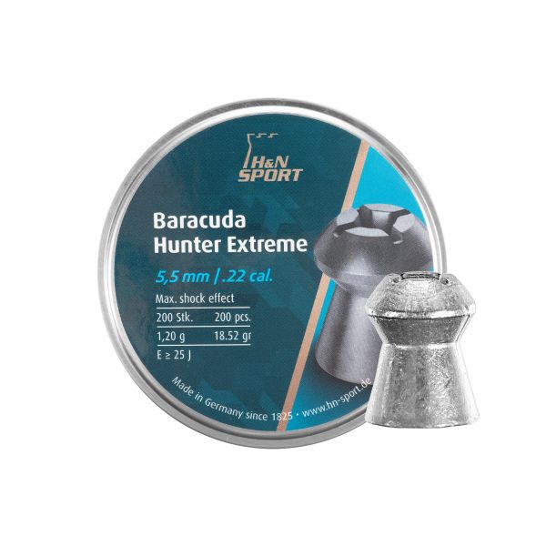 Śrut diabolo H&N Baracuda Hunter Extreme 5,5mm 200 szt.