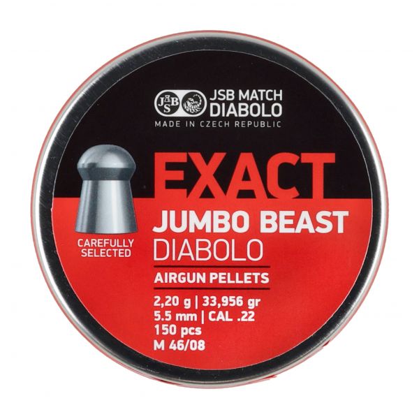 Śrut diabolo JSB Exact Jambo Beast 5,52 mm 150 szt.

