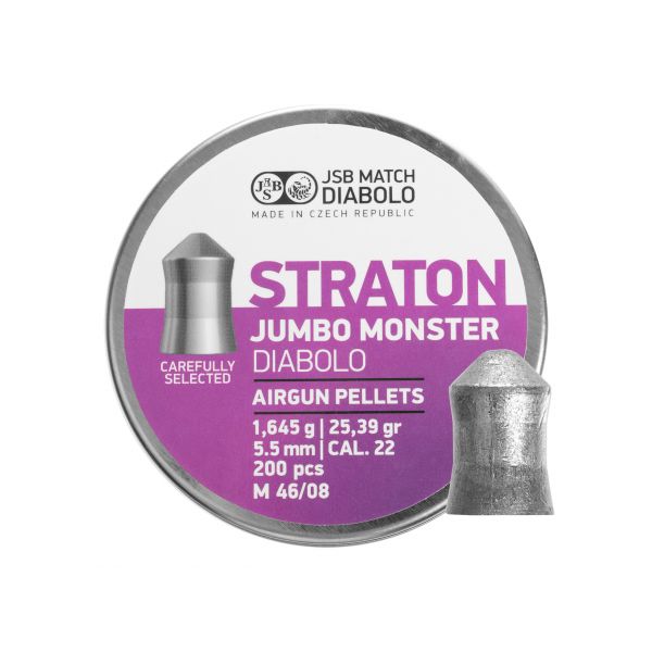 Śrut diabolo JSB Jumbo Monster Straton 5,51 mm 200 szt.
