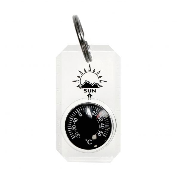 Sun Co. thermometer keychain. MiniThermometer