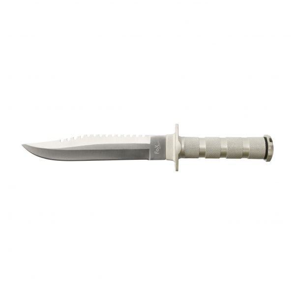 1 x Survival knife Fox Outforor 30 cm + leather Case