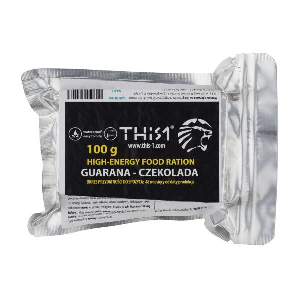 Survival This1 guarana-chocolate bar 100g