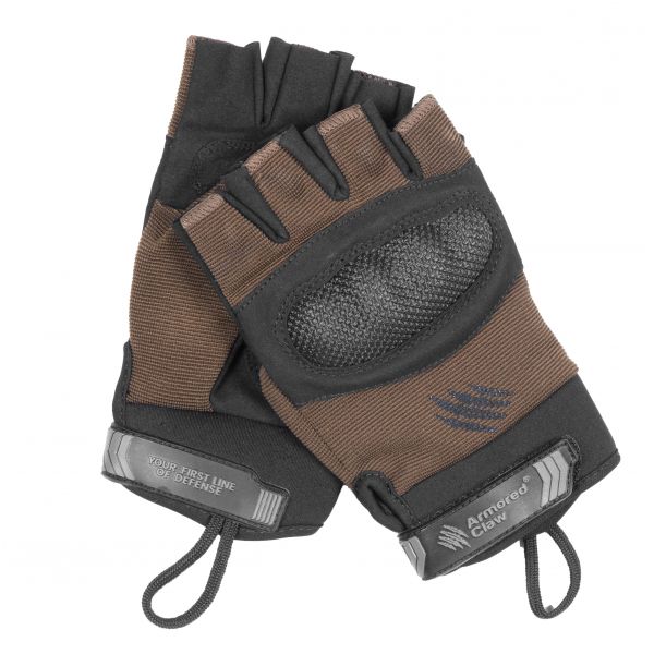 Tactical Armored Claw Shield Cut Olive Gloves