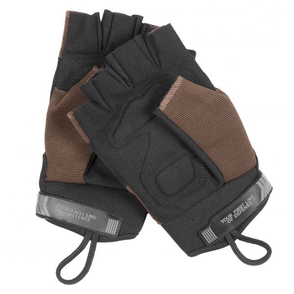 Tactical Armored Claw Shield Cut Olive Gloves