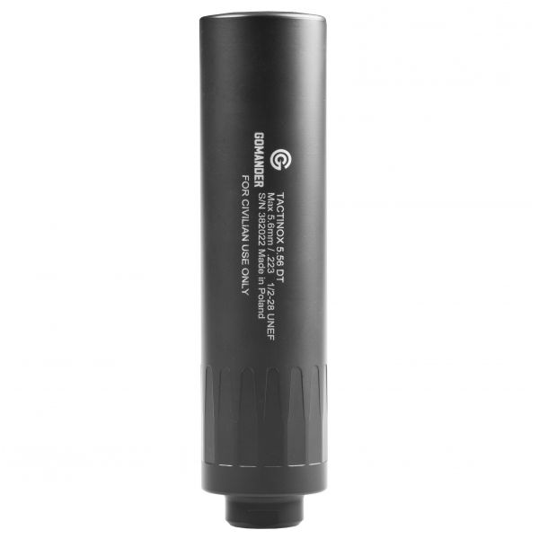 Tactinox 5.56 DT stainless suppressor - 42 mm black