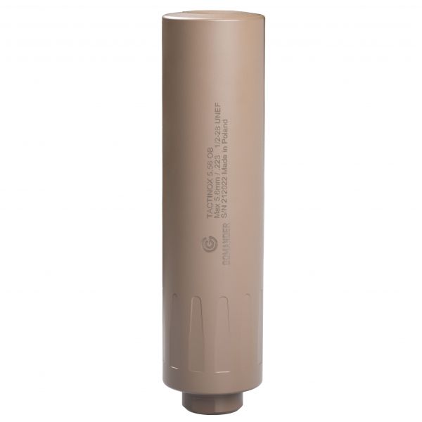 Tactinox 5.56 DT stainless suppressor - 42 mm sandstone