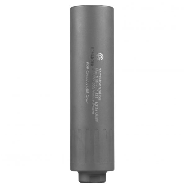 Tactinox stainless suppressor 5.56 OB - 42 mm gray