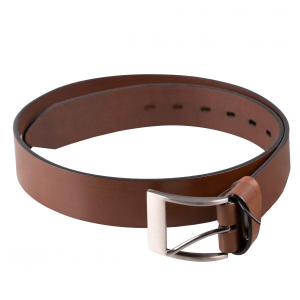 Tagart narrow leather belt