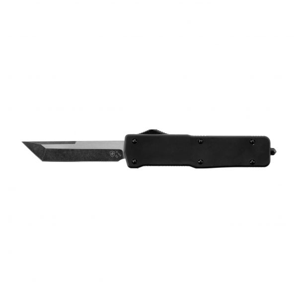 Templar Knife Large Zinc Black Rubber Tanto.