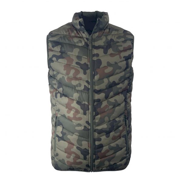 Texar Reverse men's olive/camouflage vest