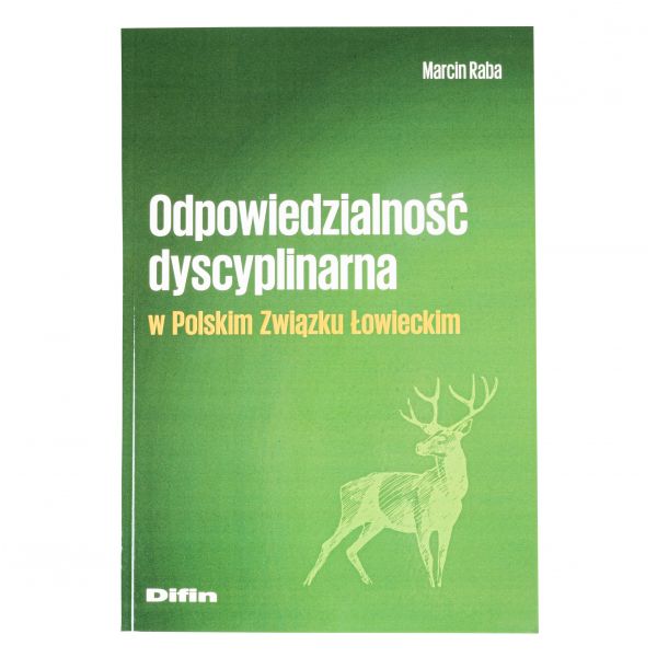 The book "Disciplinary Responsibility in the Polish Hunting Association".