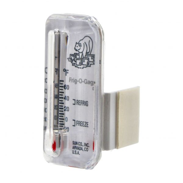 Thermometer for refrigerator, freezer Sun Co. Frig-o-ga