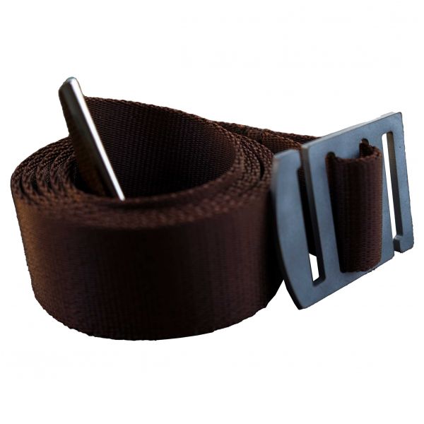 TigerWood belt 40 mm brown