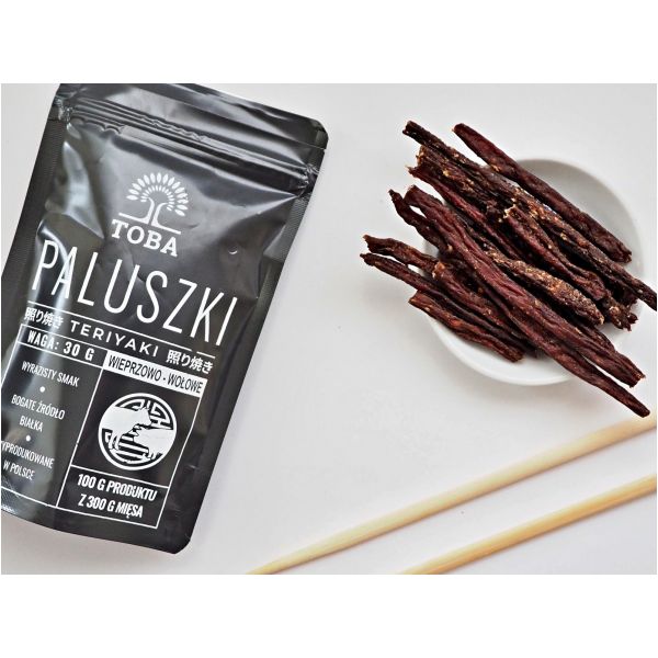 Toba teriyaki pork and beef sticks 30 g