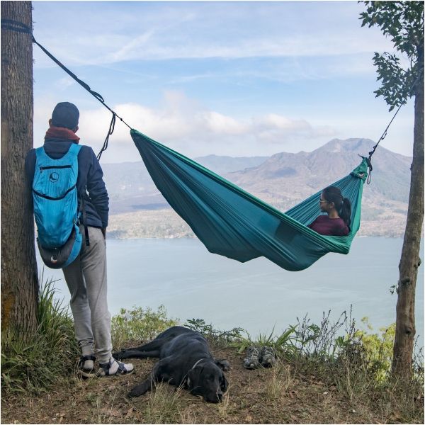 TTTM two-person hammock emerald green