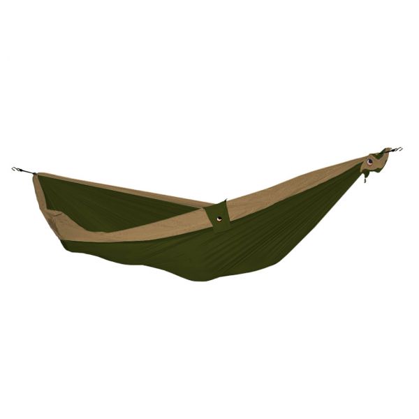 TTTM two-person hammock green-brown