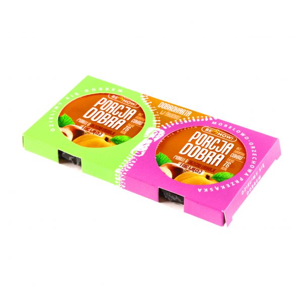 Two-pack of Portion of Good apricot-nut 50g