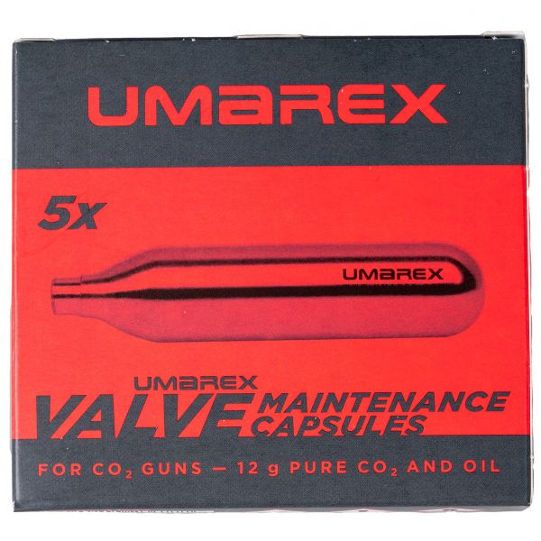 Umarex 12g CO<sub>2</sub> maintenance capsule 5 pcs.