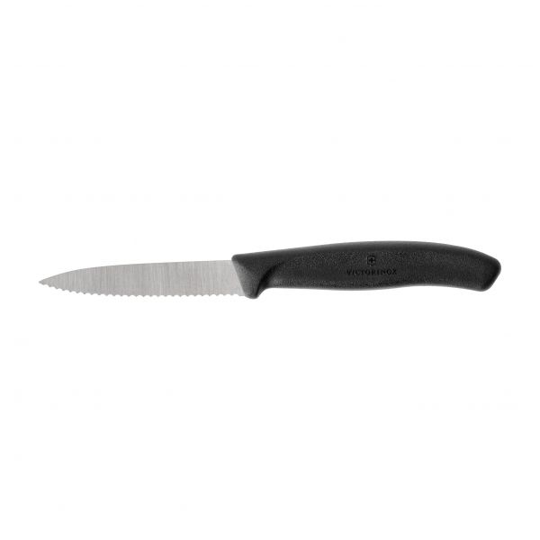 Vegetable knife 6.7633 serrated black