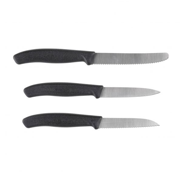 Victorinox 3 knife set 6.7113.3 (black)