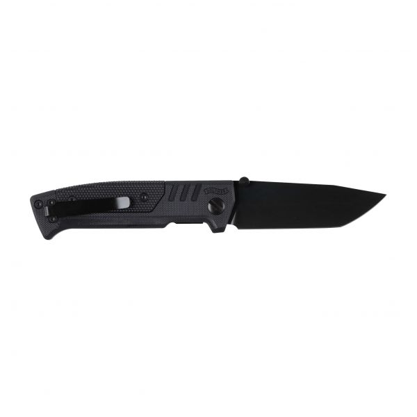 Walther PDP Tanto black folding knife.