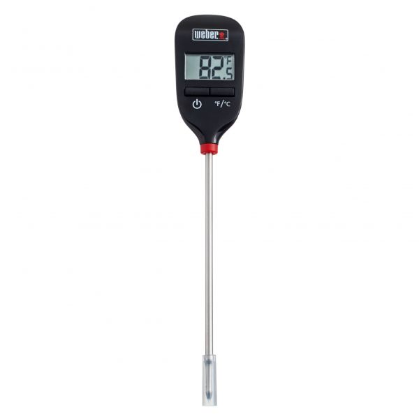 Weber thermometer for instant measurement of tem.