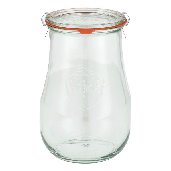 Weck Tulip jar with ear lid. 2 zap. 1750 ml 4 pcs