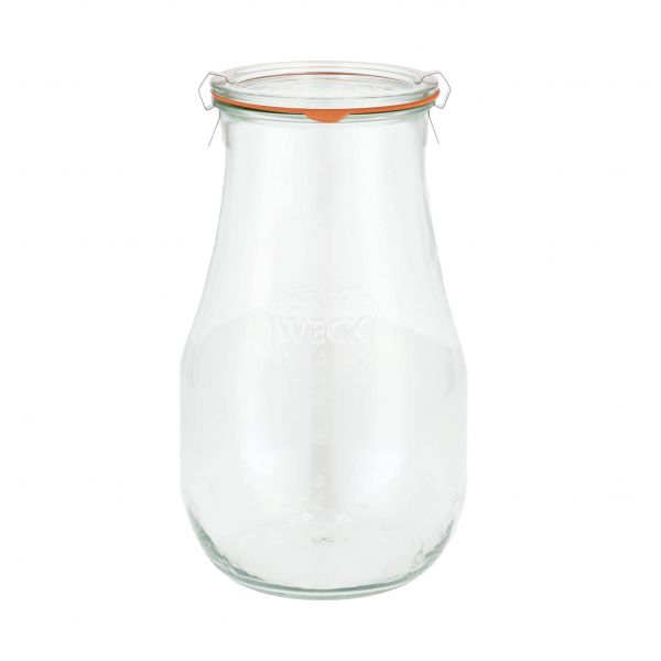 Weck Tulip jar with ear lid. 2 zap. 2700 ml 4 pcs