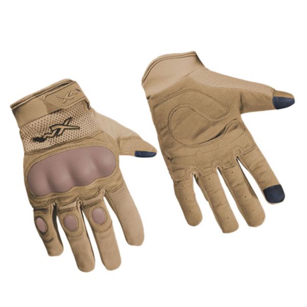 Wiley X Durtac SmartTouch gloves light brown.