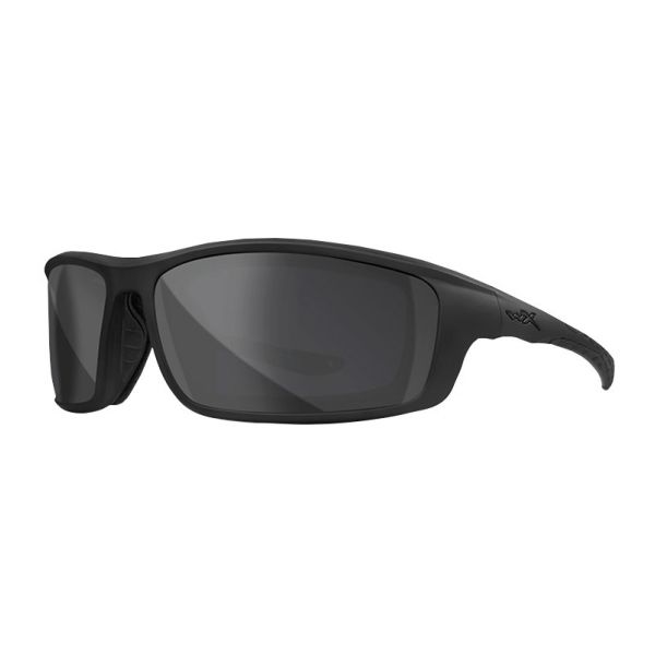 Wiley X Grid smoke grey glasses, black frames