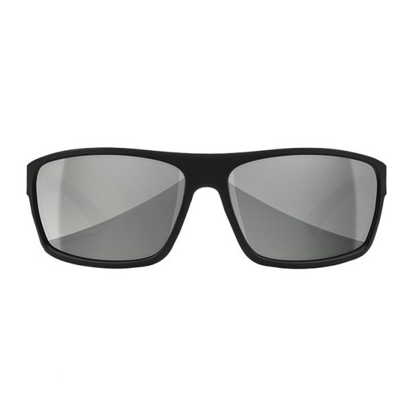 Wiley X Peak ACPEA06 grey, black-rimmed glasses.