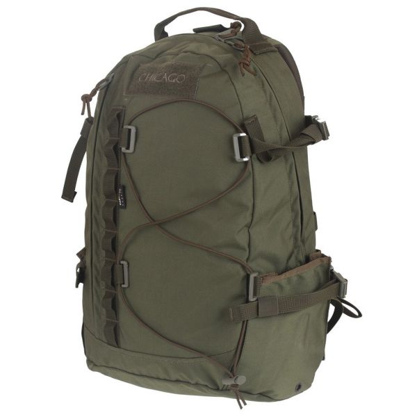 Wisport Chicago 25 l backpack olive green
