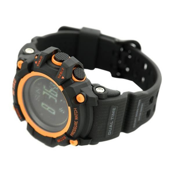 Zegarek M-Tac taktyczny Adventure czarno-pomarańczowy