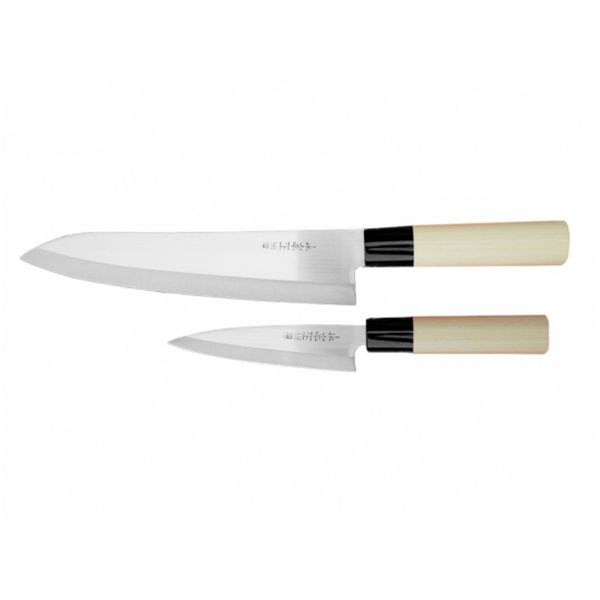 Zestaw 2 noży Satake Megumi Szefa kuchni / nóż uniwersalny

