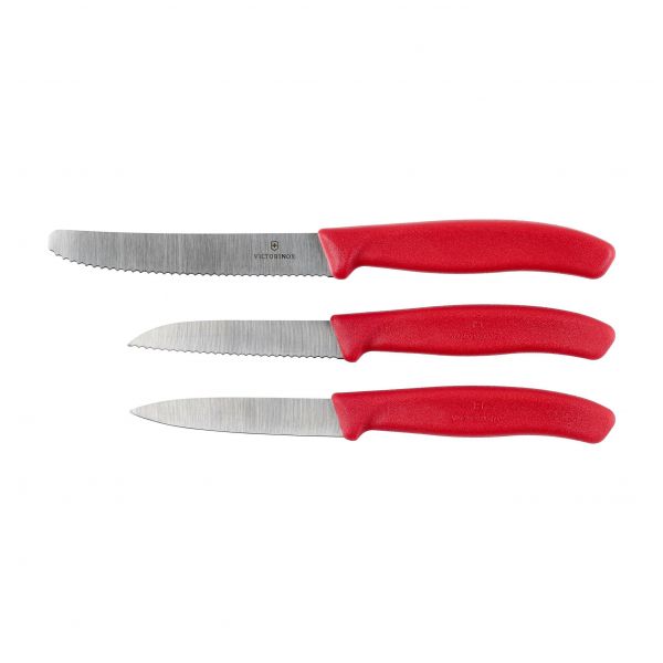 Zestaw 3 noży Victorinox 6.7111.31 czerwony