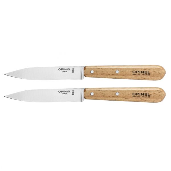 Zestaw noży kuchennych Opinel 112 Paring Knife natural 2 szt.