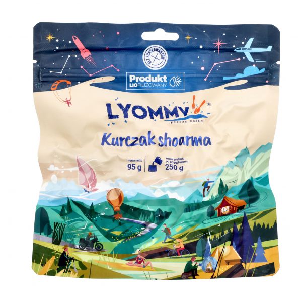Żywność liofilizowana Lyommy Kurczak shoarma 250 g